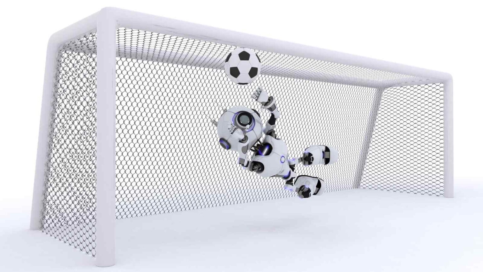 A Pechino sei robot umanoidi hanno giocato la prima partita di calcio autonoma 3v3, mostrando i progressi dell’intelligenza artificiale.