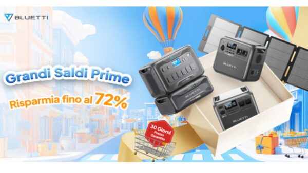 Bluetti lancia splendide offerte per l'Amazon Prime Day: Bluetti AC70 e Elite 200 V2 sono in sconto