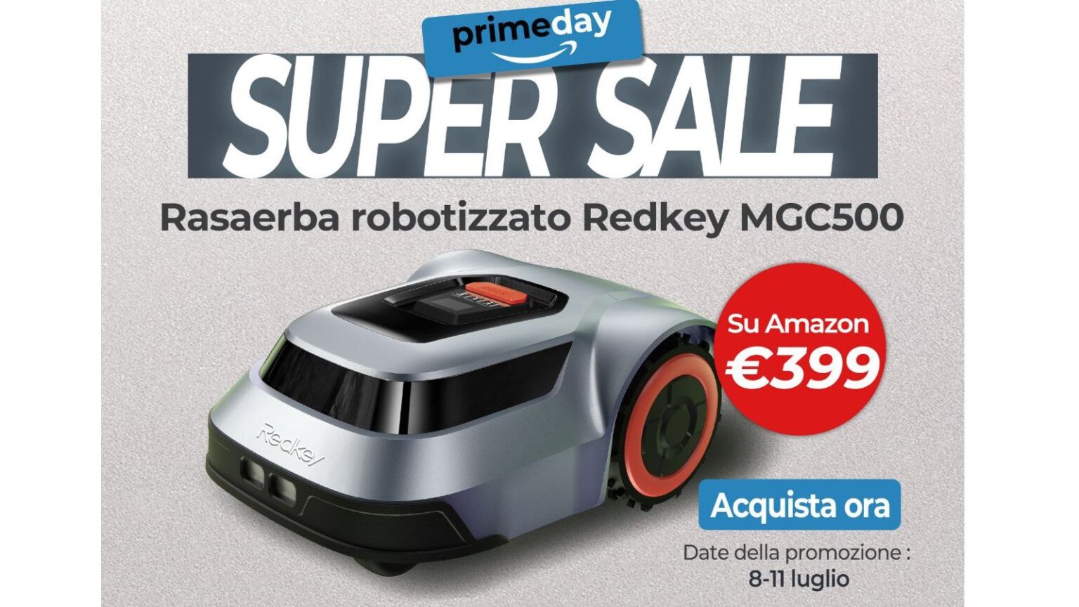 Redkey lancia sconti importanti su MGC500 e MGC1000 per l'Amazon Prime Day