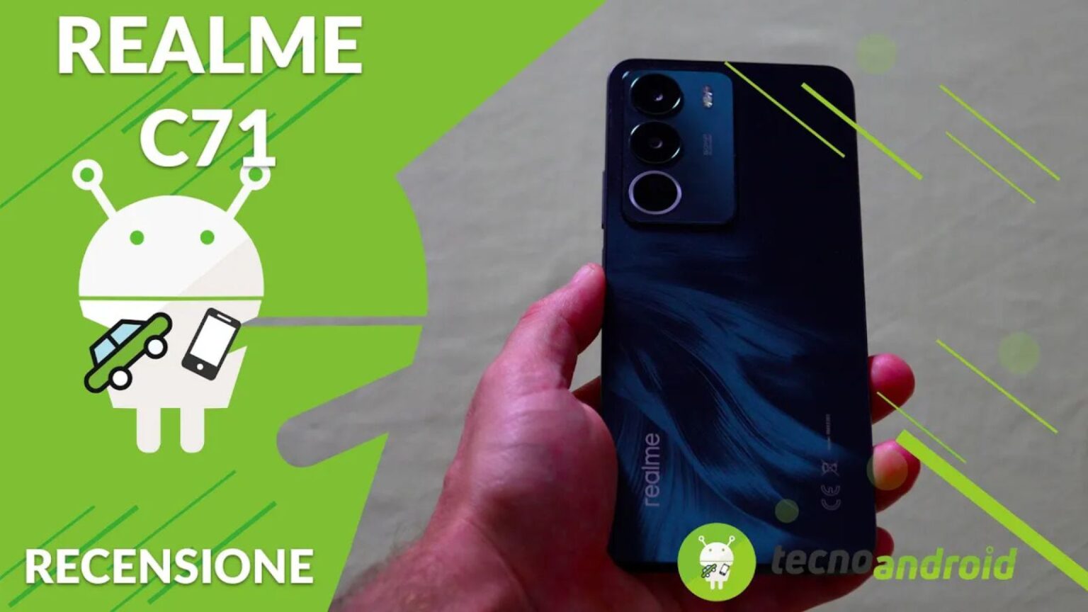 Realme C71: smartphone resistente e dalla autonomia eccellente - Recensione