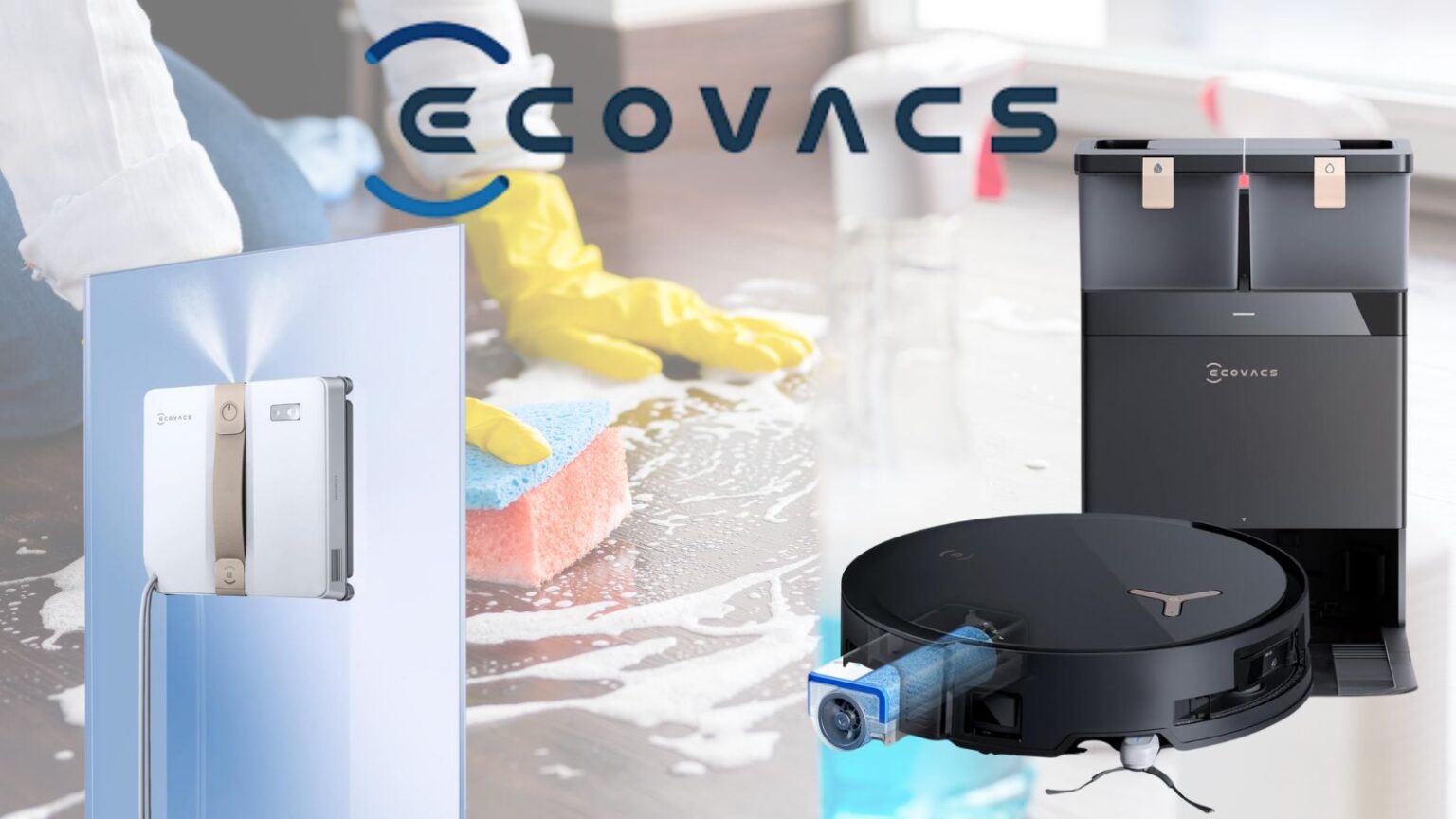 Ecovacs: prezzi da non perdere con l'Amazon Prime Day per Deebot X8 Pro Omni e Winbot Mini