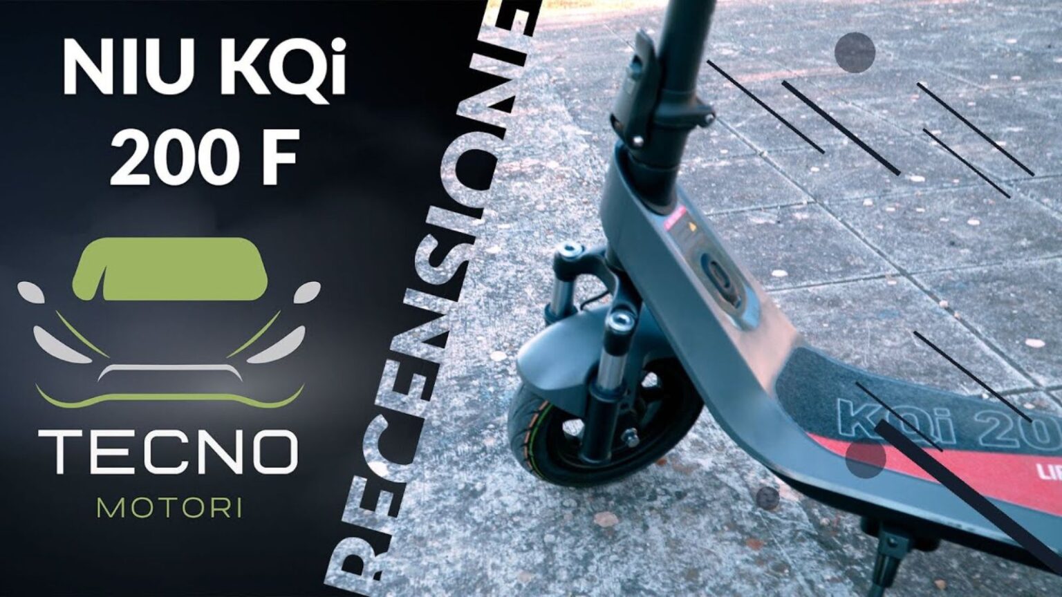 NIU KQi 200F: un monopattino di qualità, ma con piccoli difetti - Recensione