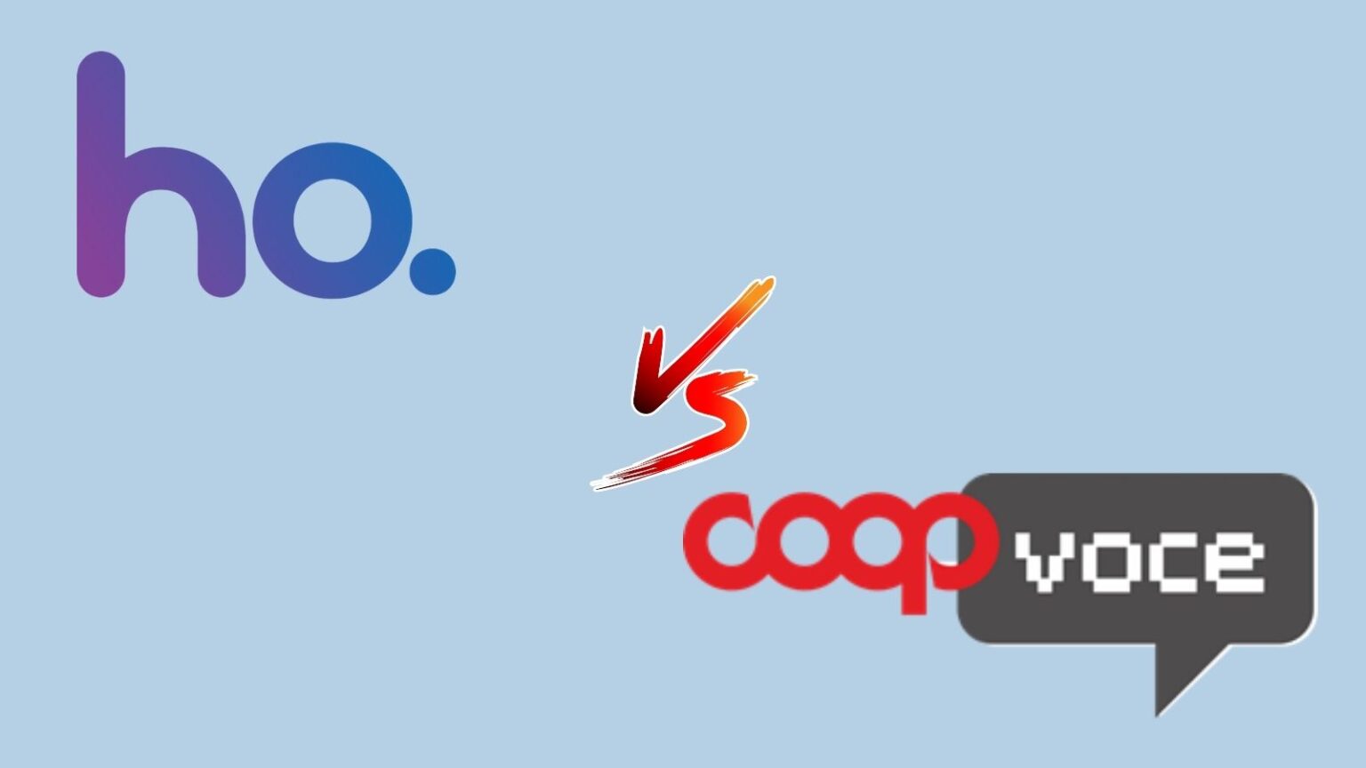 ho Mobile vs CoopVoce
