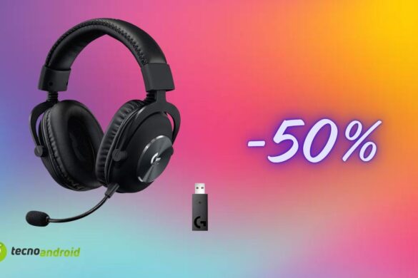 Cuffie da gaming Logitech imperdibili: Amazon le sconta del 50%
