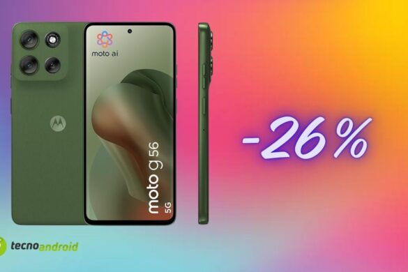 Motorola moto g56 5G a prezzo incredibilmente folle: oggi lo pagate meno di 200 euro