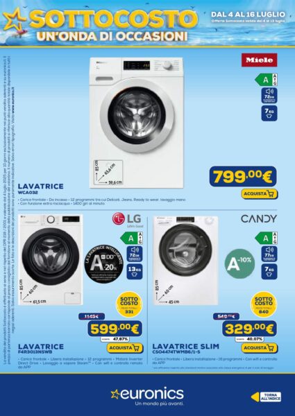 euronics - immagine 12 euronics sottocosto volantino