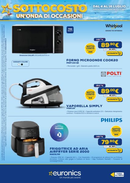euronics - immagine 17 euronics sottocosto volantino