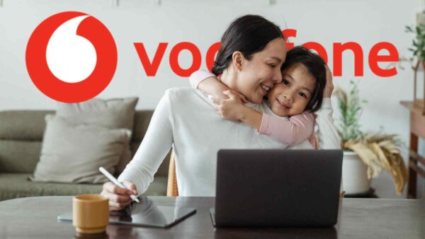 Vodafone Family+ offre 5G illimitato a 9,99€/mese se abbinata alla rete fissa, con SIM gratis e prezzo bloccato per 24 mesi.