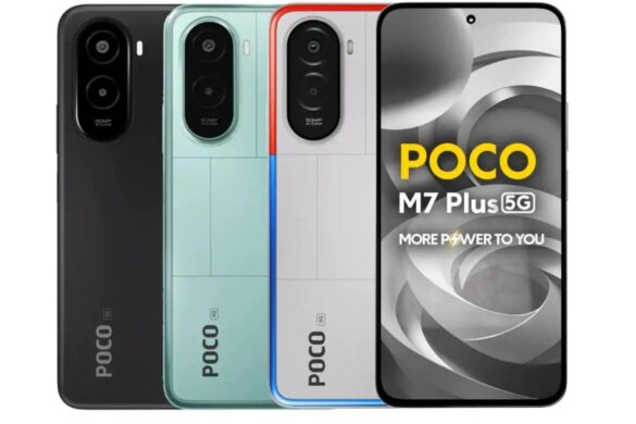 POCO M7 Plus 5G ufficiale: grande display da 6,9 pollici e batteria da 7.000 mAh