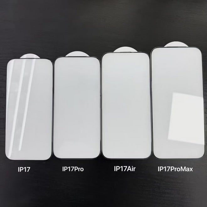 iPhone 17 series dimensioni Apple iPhone 17 series dimensioni Apple