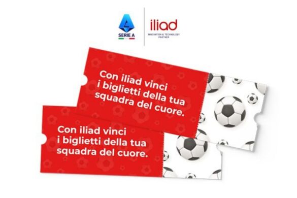 Iliad lancia “Vinci il calcio”: biglietti gratis per Serie A e finali