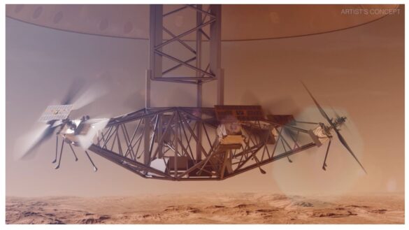Missione Skyfall: elicotteri e nuove strategie per conquistare Marte