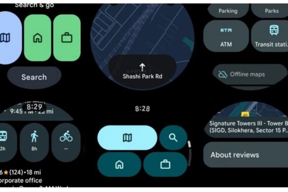 Google Maps si rinnova su Wear OS con il design espressivo Material 3