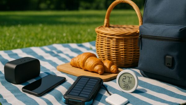 Gadget tech per picnic estivi: tecnologia leggera da portare nella natura