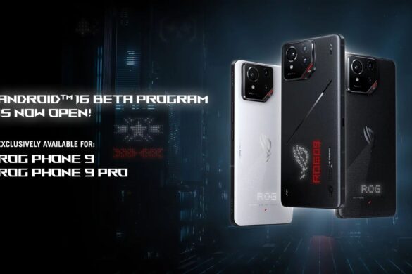 Android 16 arriva in beta sulla serie ASUS ROG Phone 9
