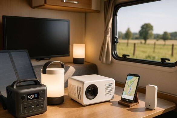 Tecnologia da viaggio per chi parte in camper: comfort e praticità su quattro ruote