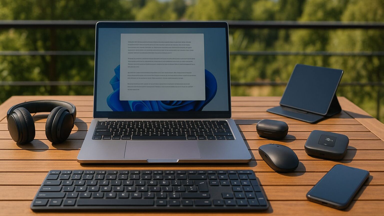 Smart working in estate in vacanza: gli strumenti tech per un ufficio ovunque