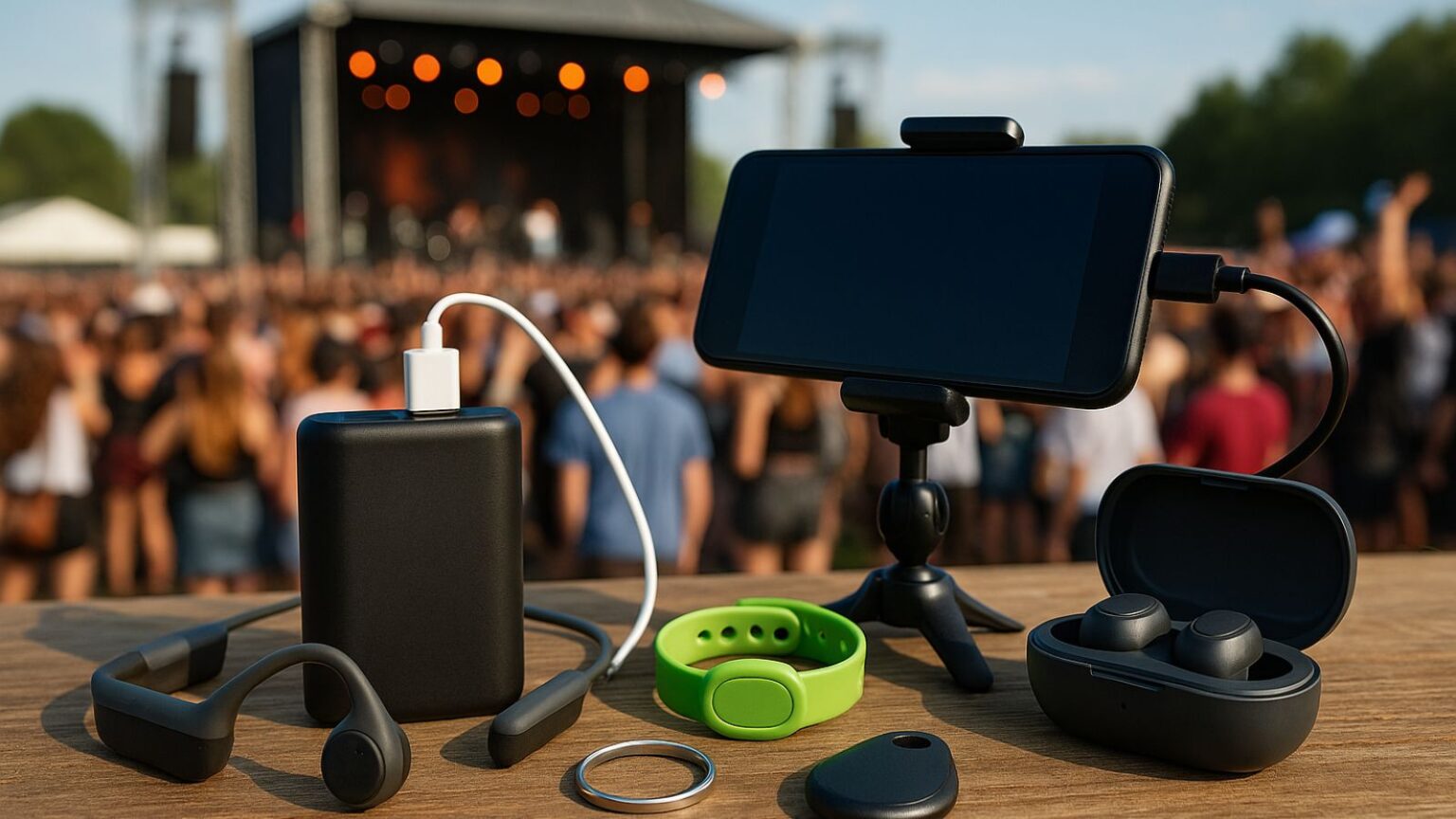 Tecnologia e festival estivi: i gadget indispensabili da portare con sé