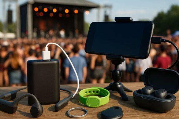 Tecnologia e festival estivi: i gadget indispensabili da portare con sé