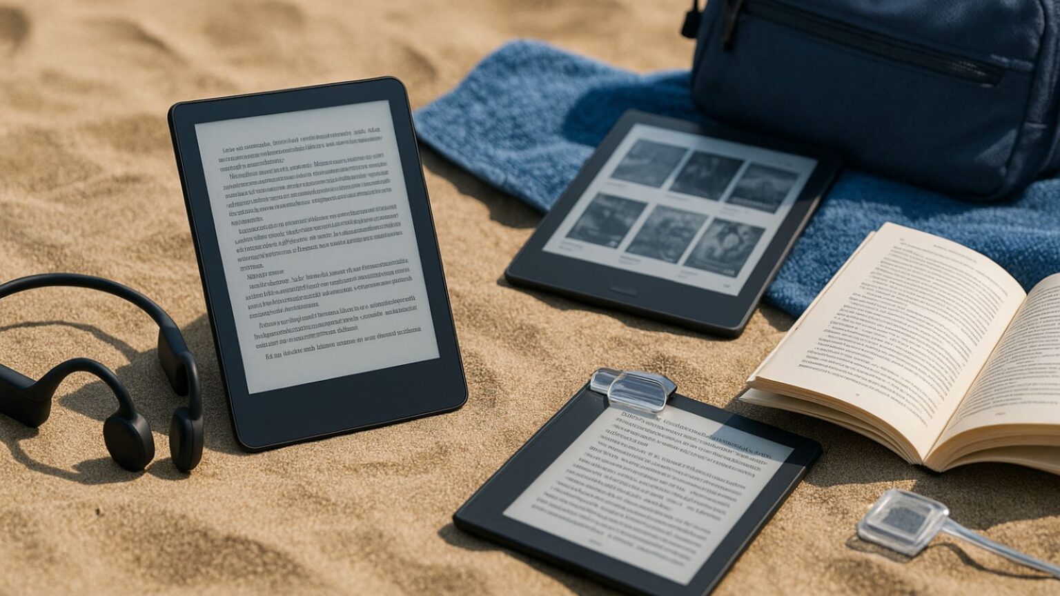 Lettura in vacanza, non solo eBook reader: ecco altri dispositivi fondamentali