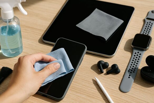 Tecnologia e pulizia: come pulire e salvaguardare i propri dispositivi in estate