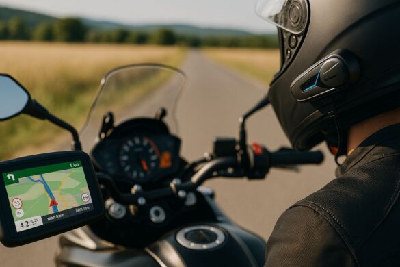 Accessori tech per chi viaggia in moto d’estate: praticità e sicurezza su due ruote