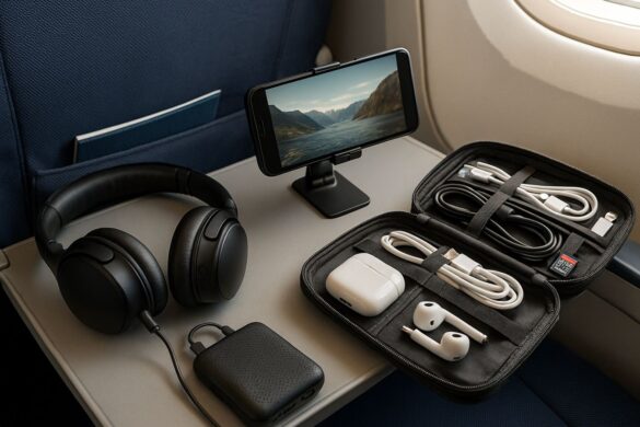 Tecnologia da portare in volo: i dispositivi e gli accessori essenziali per viaggiare in aereo