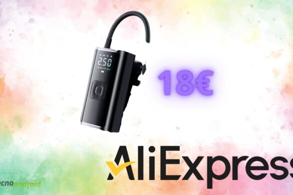 Compressore per auto a 18 euro: un’offerta da non perdere su AliExpress