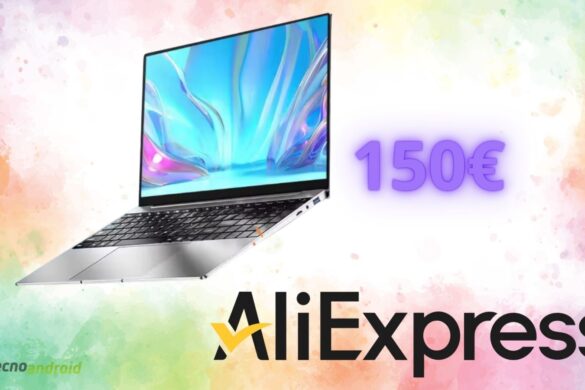 Notebook Windows a 150 euro su AliExpress: l’offerta più bella di Agosto