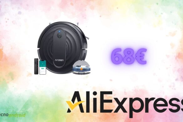 AliExpress da sogno con il robot aspirapolvere a meno di 70 euro