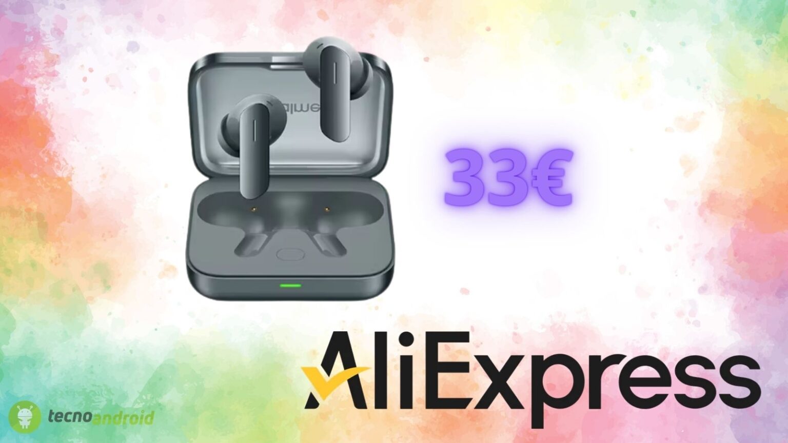 Realme Buds Air 7: acquistatele a prezzo bassissimo su AliExpress