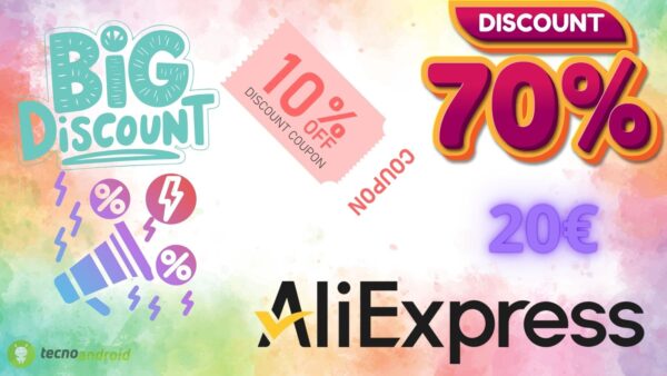 Prodotti scontati dell'80% su AliExpress, gli sconti non si fermano ad Agosto