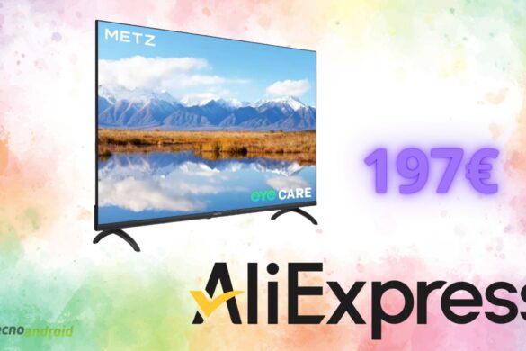 Smart TV Metz a meno di 200 euro su AliExpress solo per poco tempo