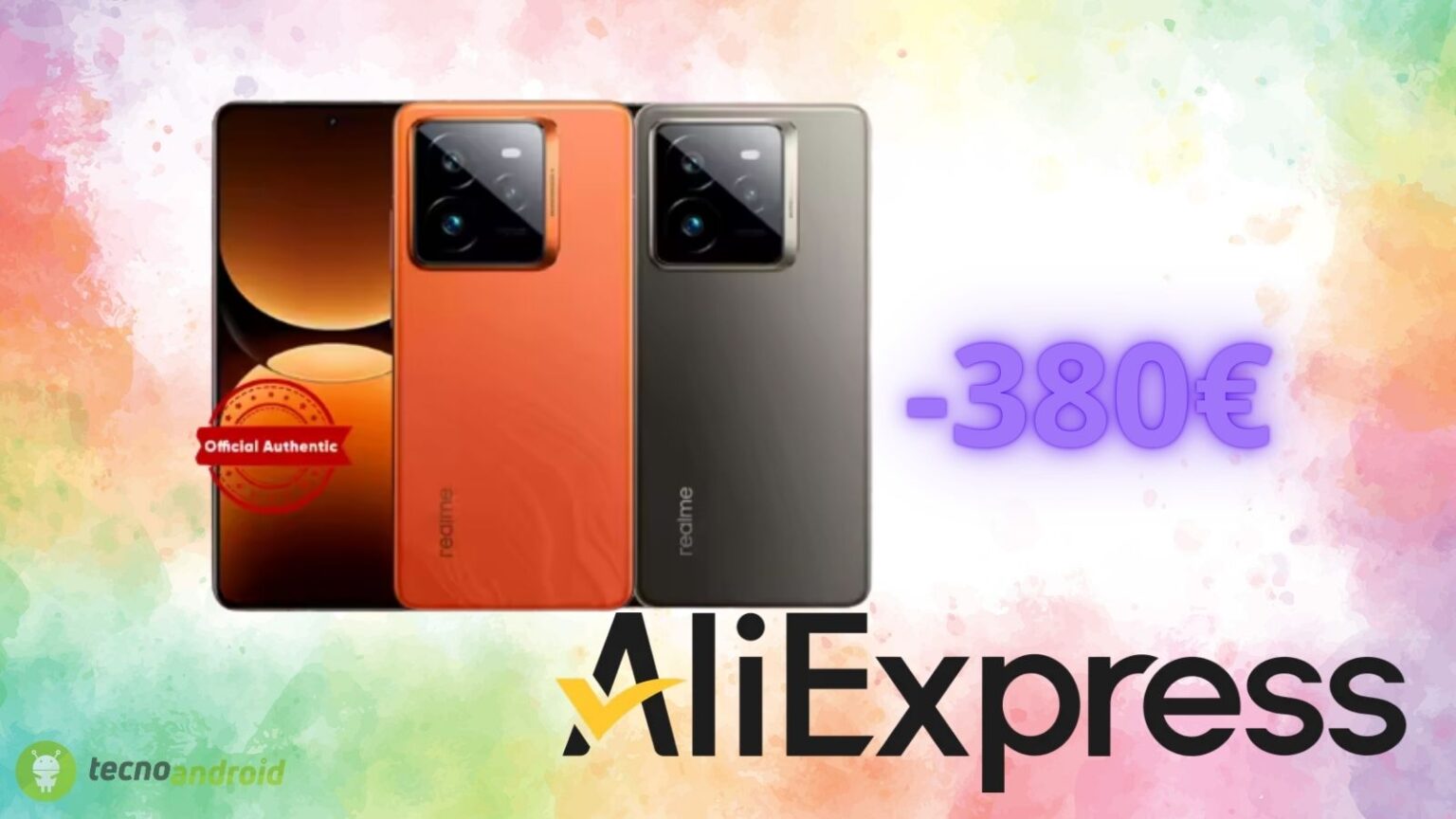 AliExpress sconta di 380 euro il Realme GT 7 Pro: prezzo bassissimo