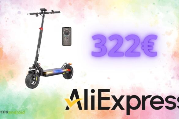 Monopattino elettrico sempre più scontato su AliExpress: il prezzo è molto basso