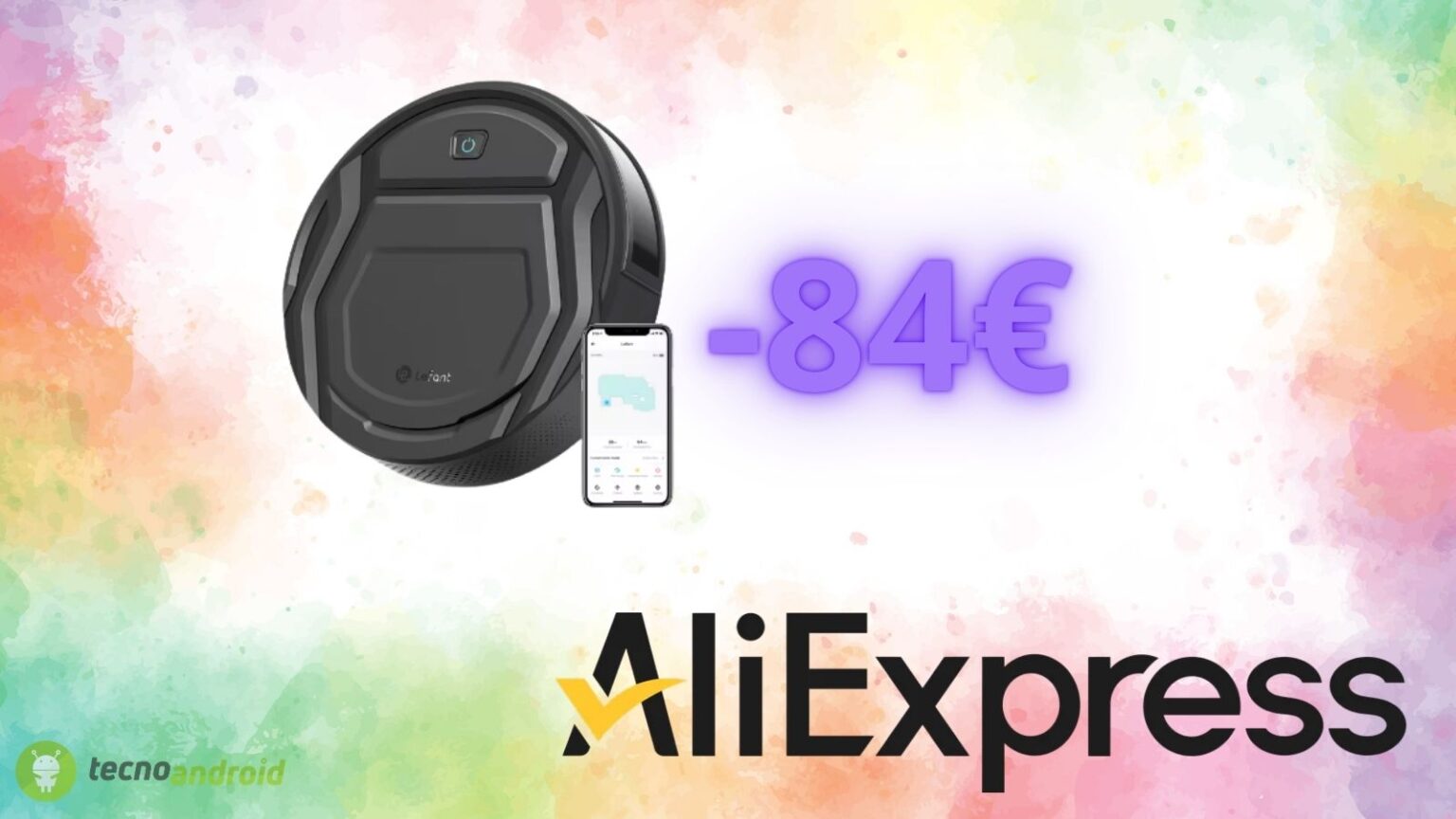 Robot aspirapolvere Lefant M210 Pro: il prezzo CROLLA su AliExpress