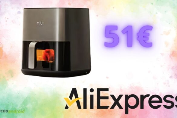 AliExpress, offerta da non perdere sulla friggitrice ad aria