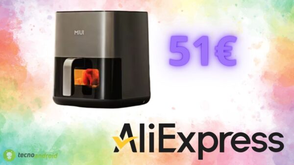 AliExpress, offerta da non perdere sulla friggitrice ad aria