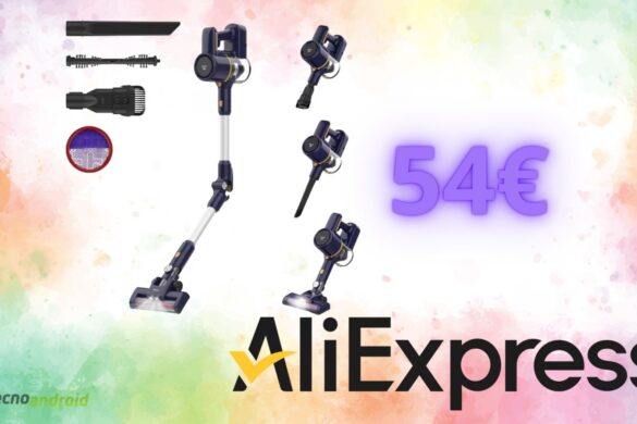 Aspirapolvere senza fili a poco più di 50 euro: lo SCONTO perfetto di AliExpress
