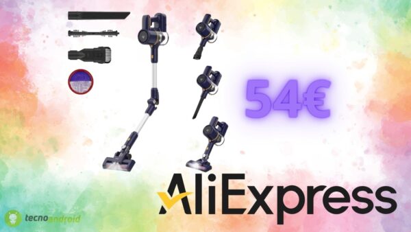 Aspirapolvere senza fili a poco più di 50 euro: lo SCONTO perfetto di AliExpress