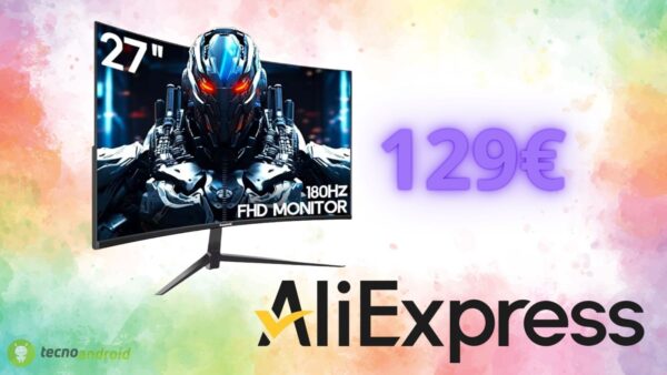 Monitor da gaming da 27 pollici in offerta del 52% su AliExpress: sconto imperdibile