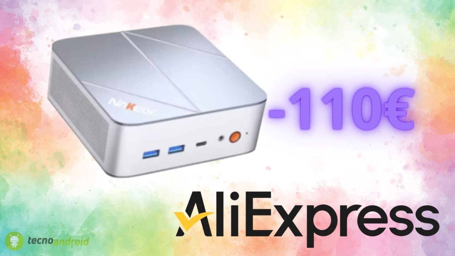 AliExpress sconta di 110 euro un Mini PC Ninkear: oggi è molto economico