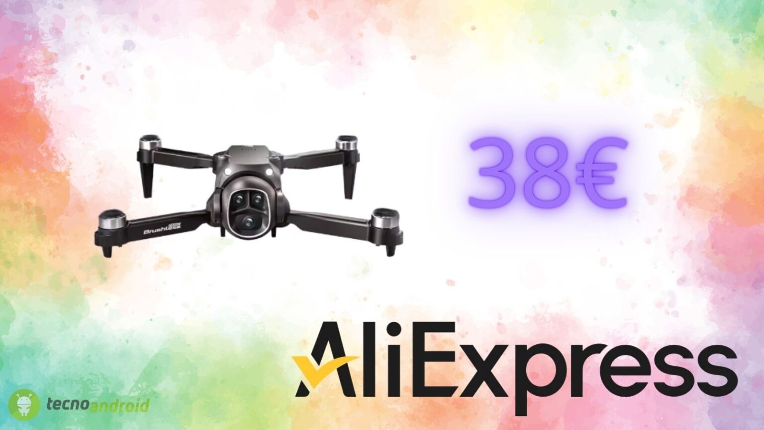 Drone radiocomandato a 38 euro su AliExpress: è un affare