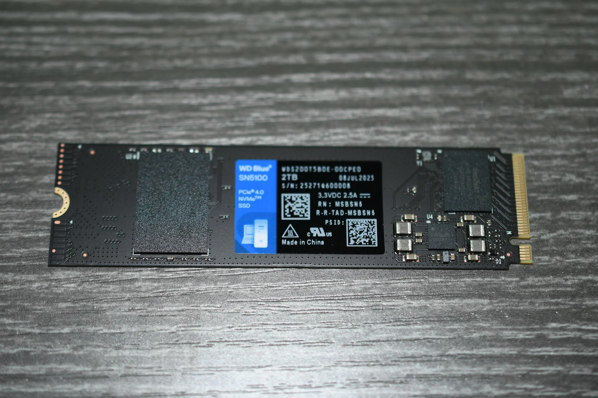 WD Blue SN5100 - dettaglio WD Blue SN5100 - dettaglio