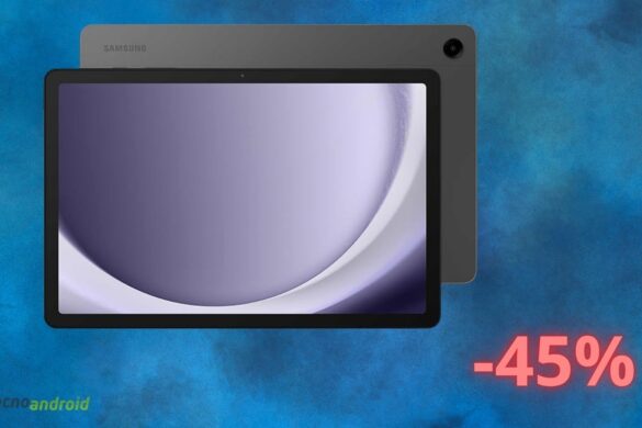 Samsung Galaxy Tab A9+: prezzo REGALO su Amazon con sconto del 45%