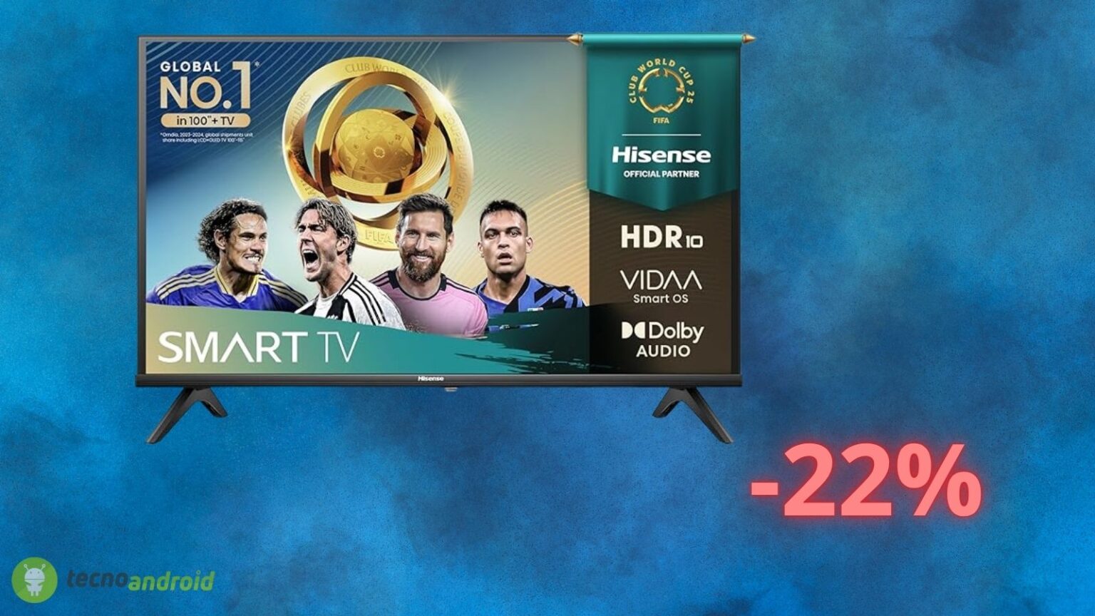 Smart TV Hisense ad un prezzo ASSURDO su Amazon: lo sconto è imperdibile