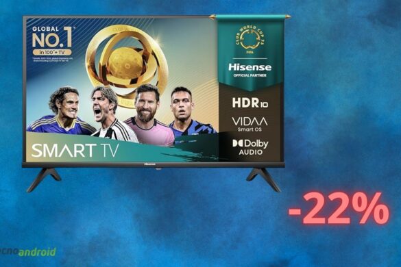 Smart TV Hisense ad un prezzo ASSURDO su Amazon: lo sconto è imperdibile