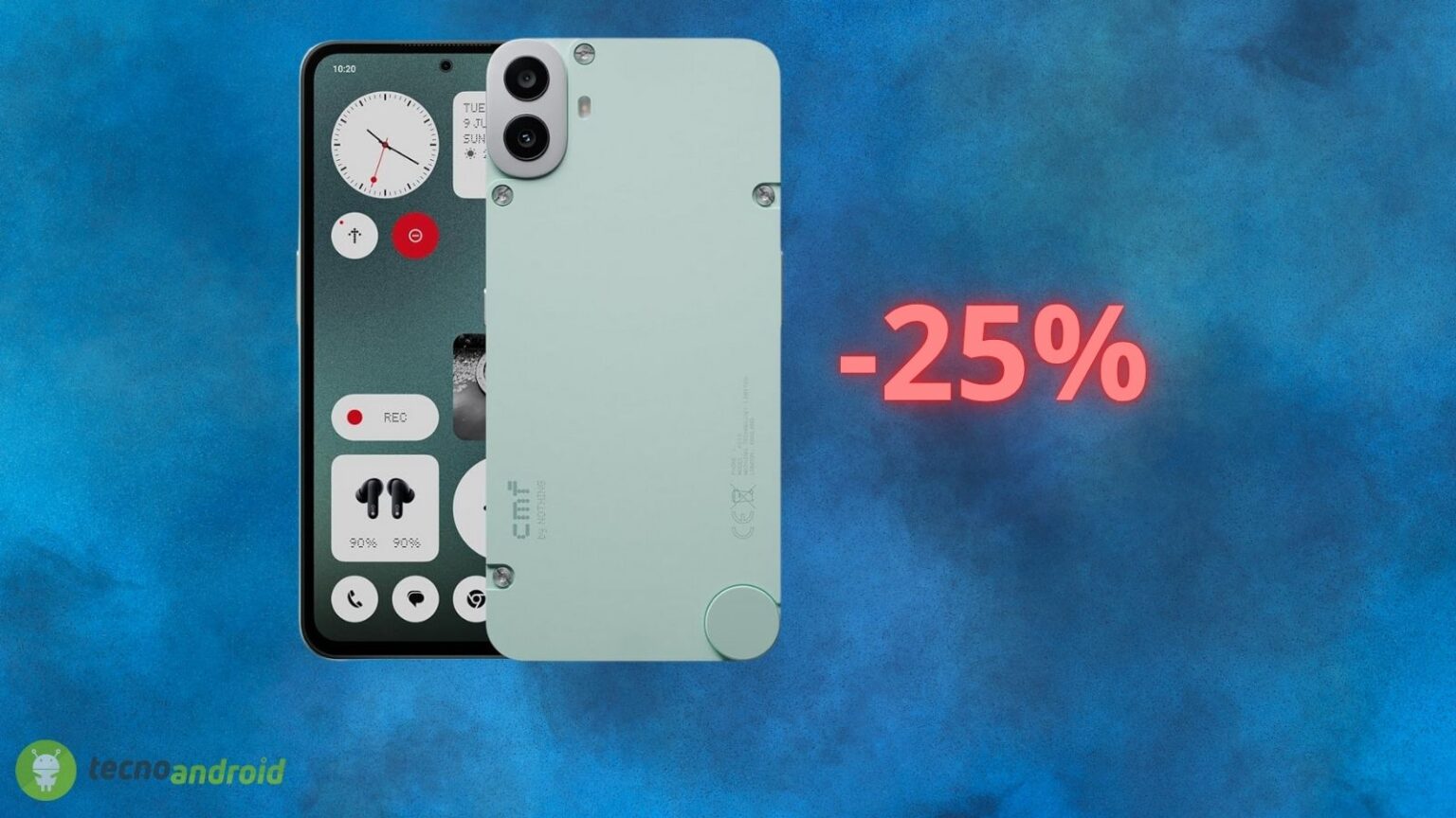 Nothing CMF Phone 1 è un AFFARE su Amazon: è scontato oggi del 25%