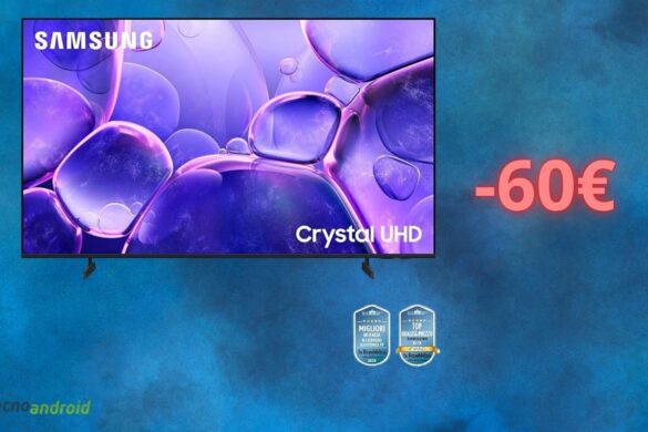 Smart TV Samsung: sconto IMPERDIBILE su Amazon, costa solo 389 euro
