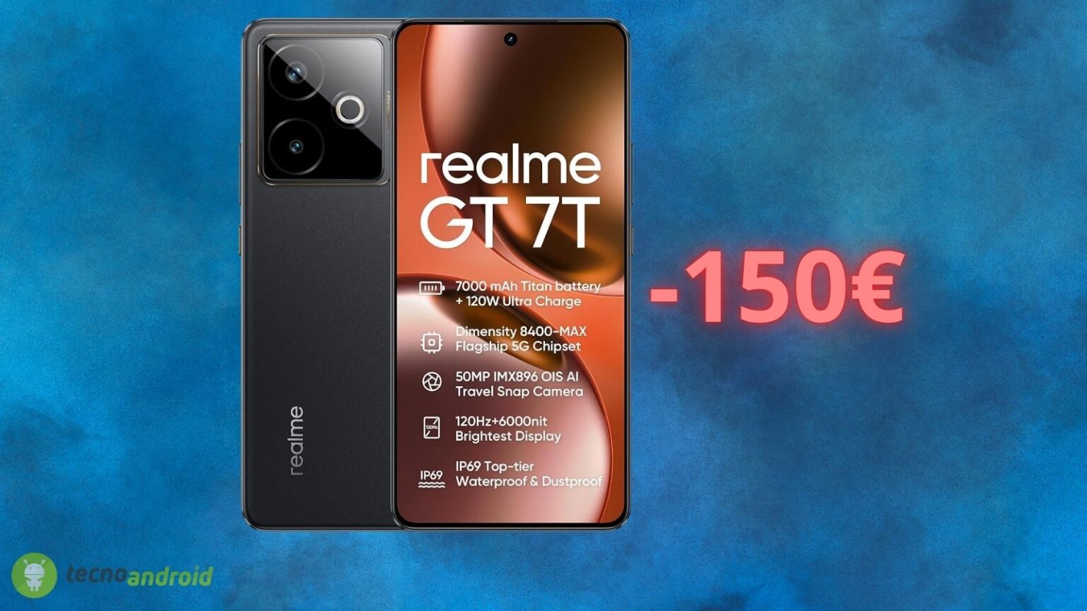 Amazon: coupon di 100 euro GRATIS sul Realme GT 7T con questa OFFERTA